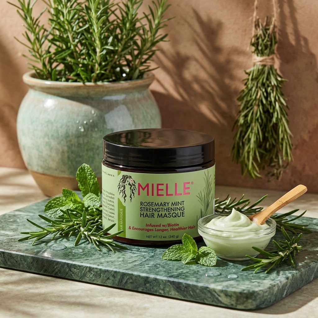 Mielle Rosemary Mint Strengthening Hair Masque (340ml)